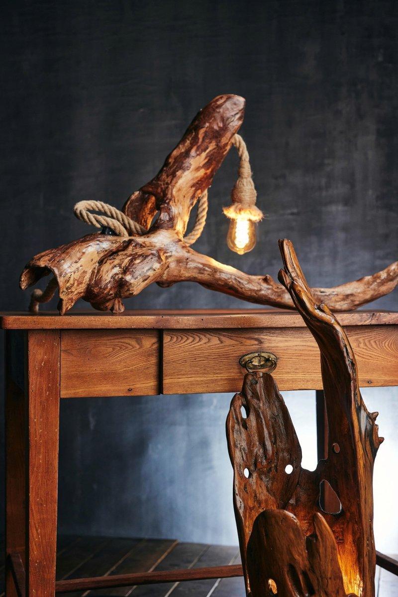 Lampa wood craft, Handicraft Zdenka Matić Jasenski