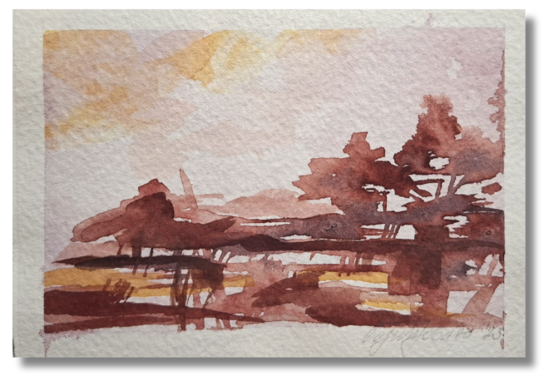 Postcard 5, Painting Jovana  Bojić