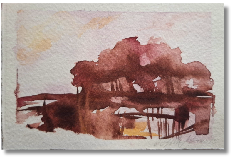 Postcard 2, Painting Jovana  Bojić