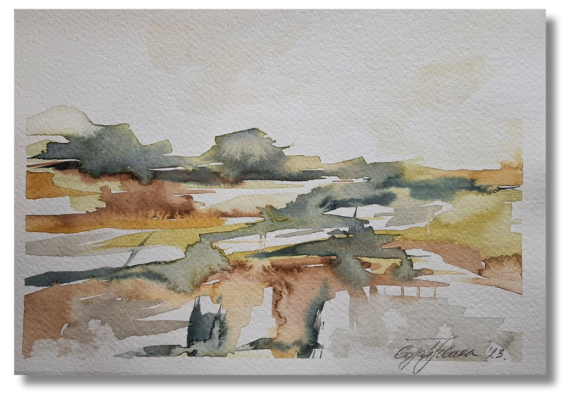 Landscape 2, Painting Jovana  Bojić