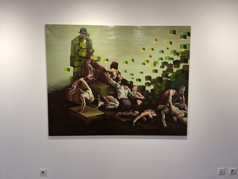 Greed, Painting Jovana  Bojić
