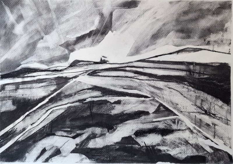 The strike, Drawing Jovana  Bojić