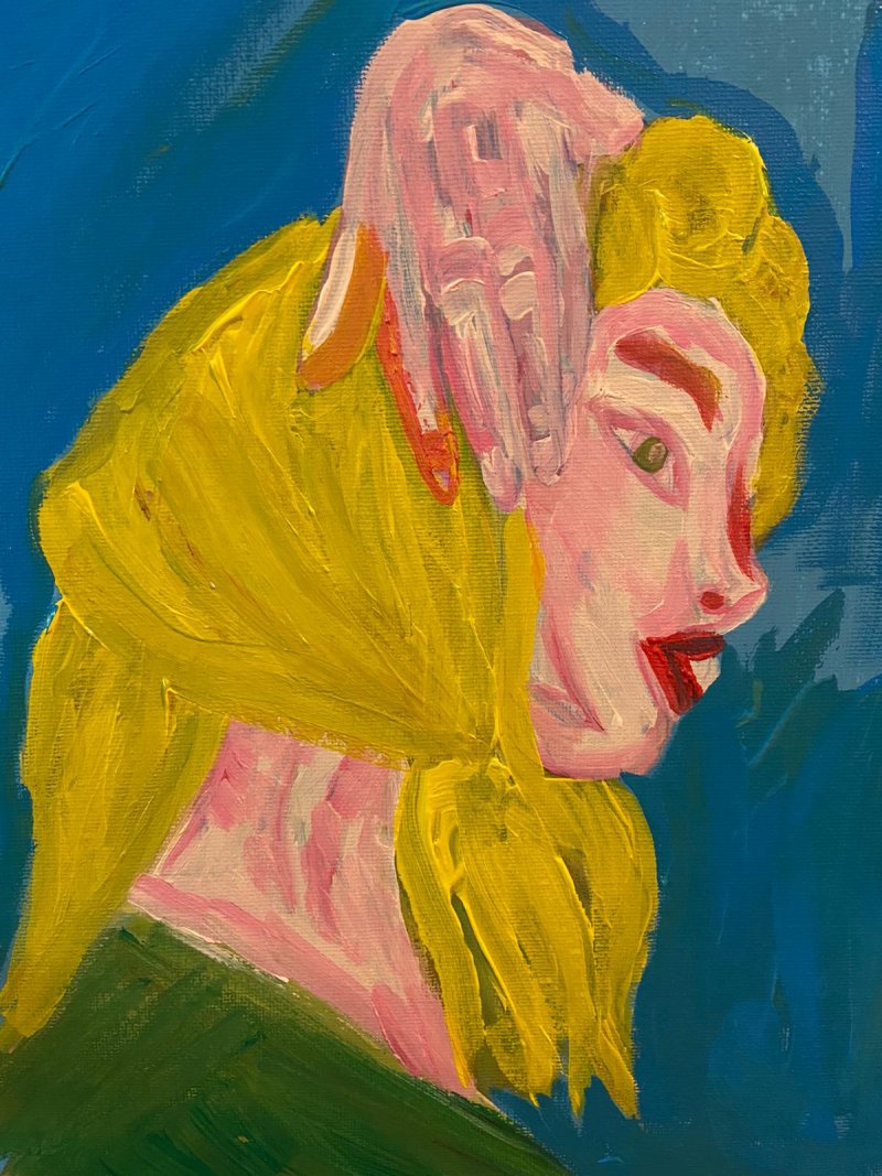 Women, Painting Anastasija Kljajic