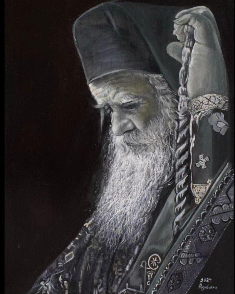 Amfilohije, Painting Rada Ikonopisac
