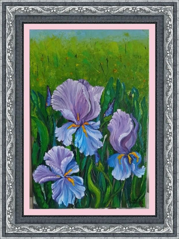 Iris, Painting Nadja