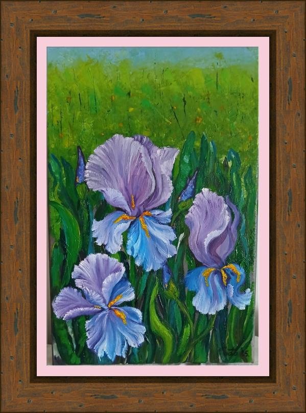 Iris, Painting Nadja