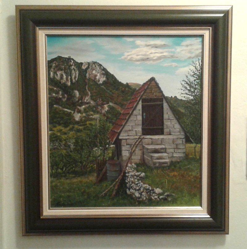 Šavnik_Shack, Painting Nadja
