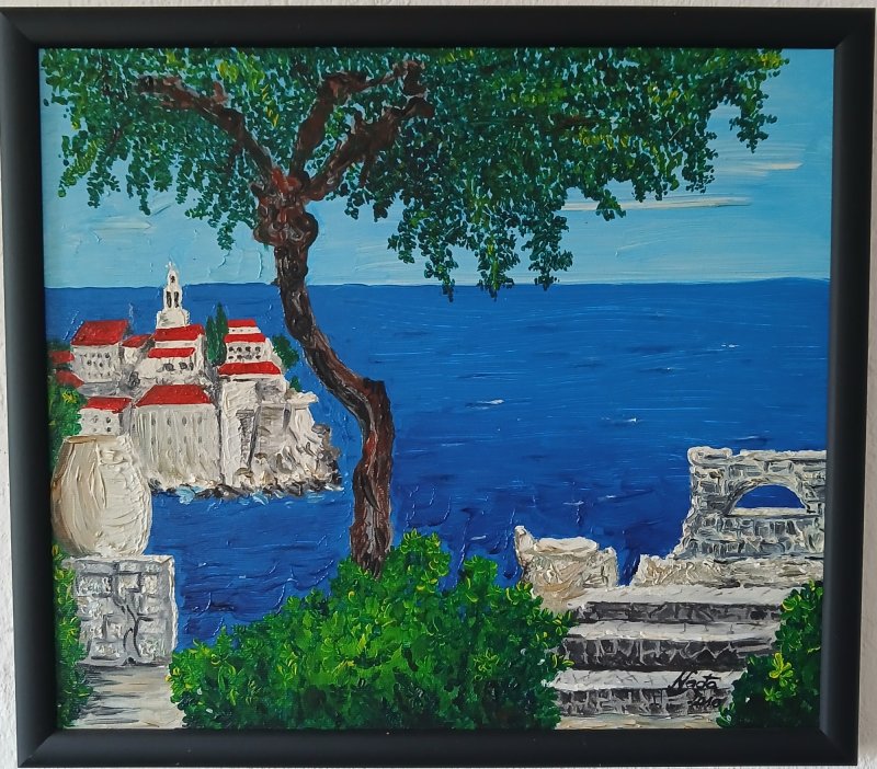 Sea, Painting Nadja