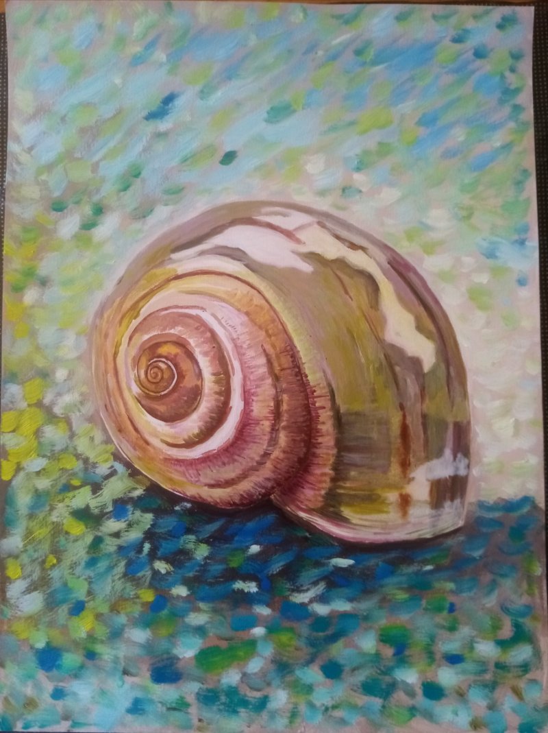 Snail, Painting Nadja