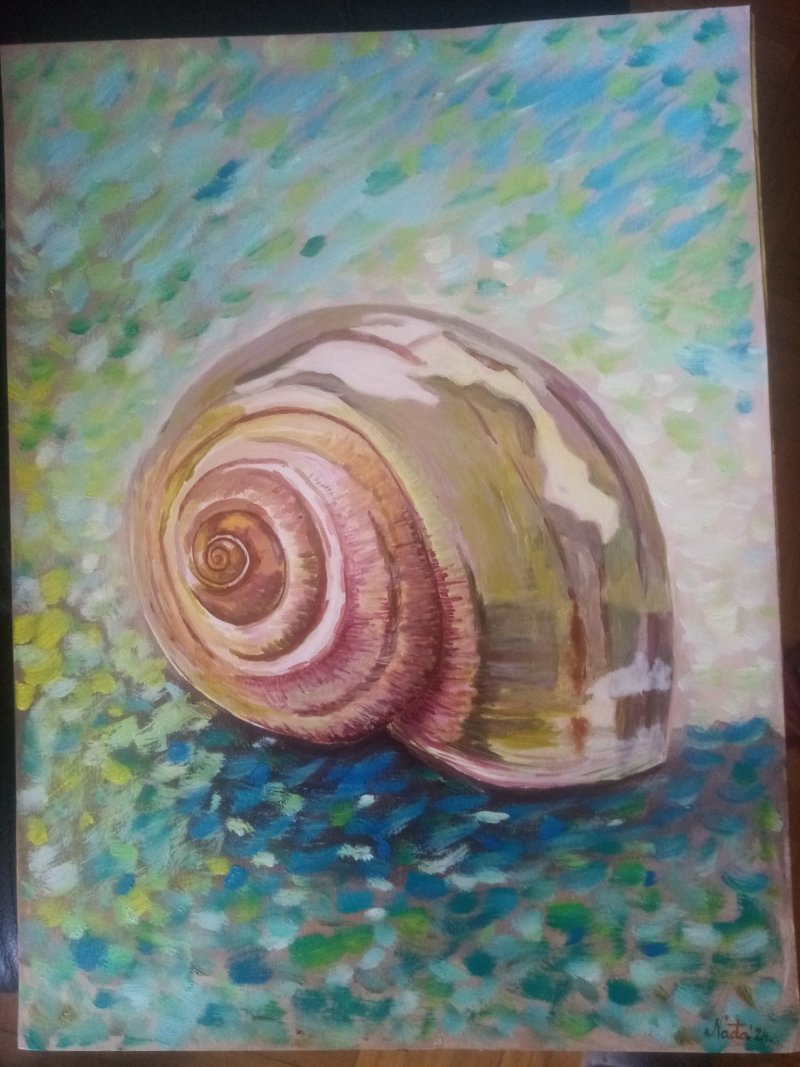 Snail, Painting Nadja