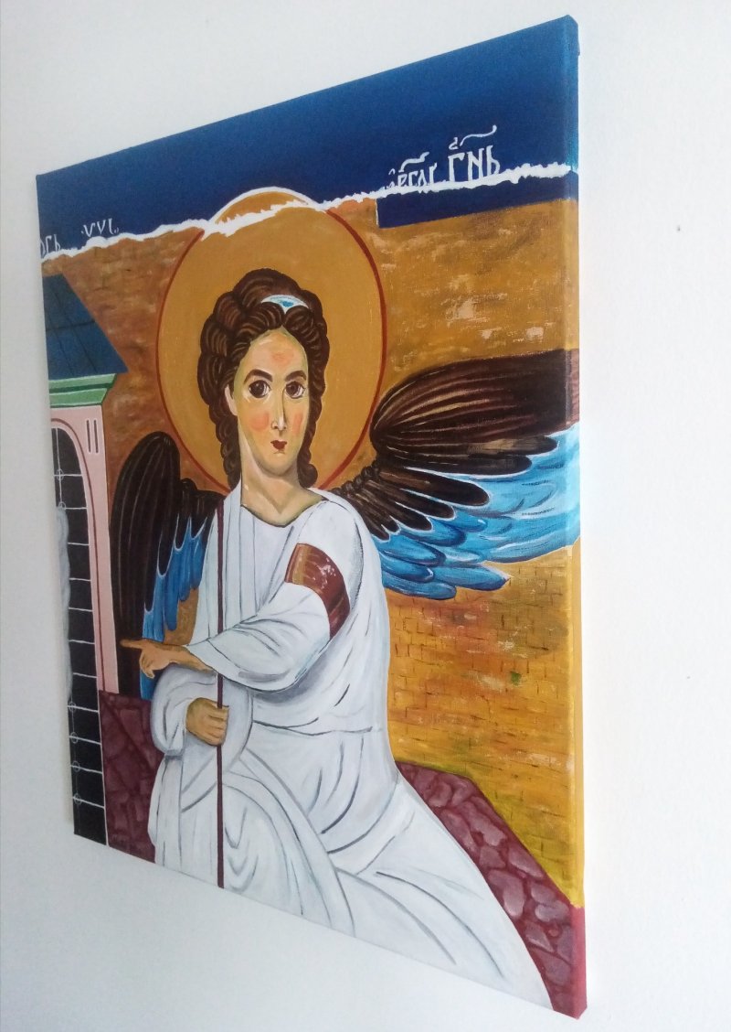 Beli andeo, Slika Nadja