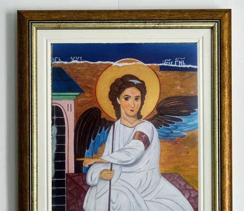 Beli andeo, Slika Nadja