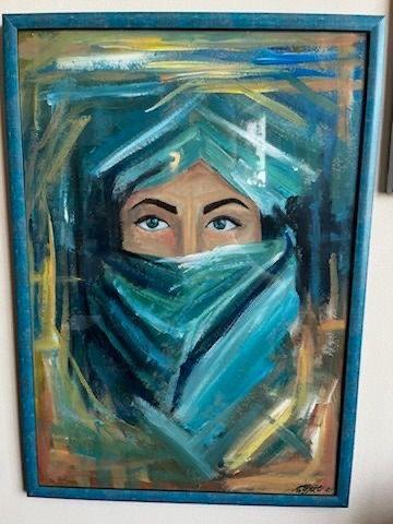 Portrait, Painting Aleksandra Bojic