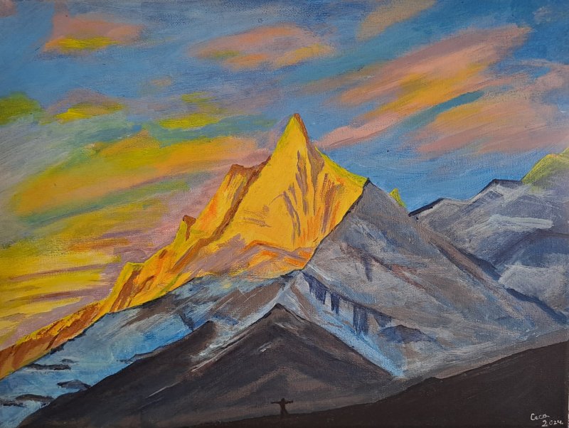 Freedom, Painting Svetlana Kuručev