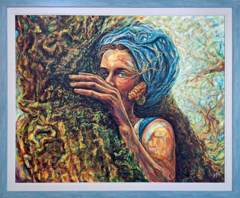 Forest fairy, Painting Igor Stević