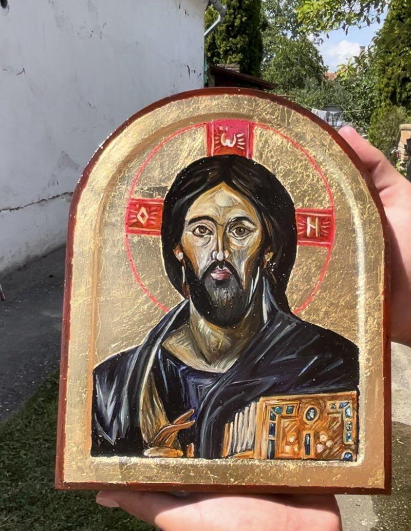 Pantocrator, Painting Dusan Nenadic