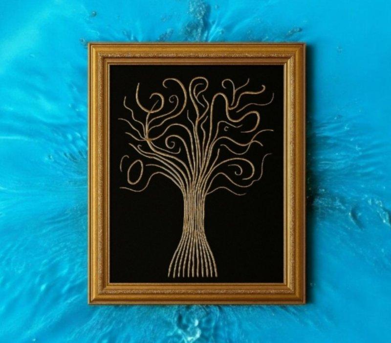 Tree of wealth 2, Painting SneŽana Milošević