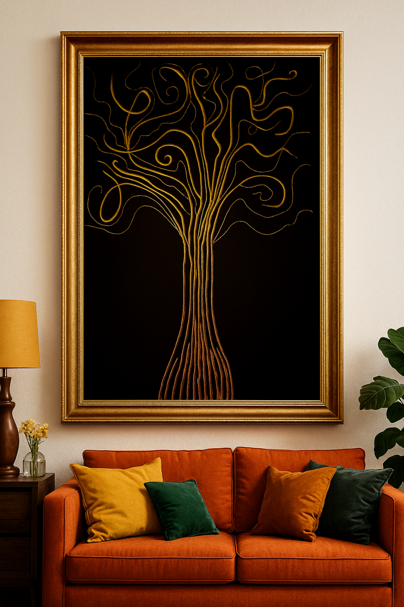 Tree of wealth, Painting SneŽana Milošević