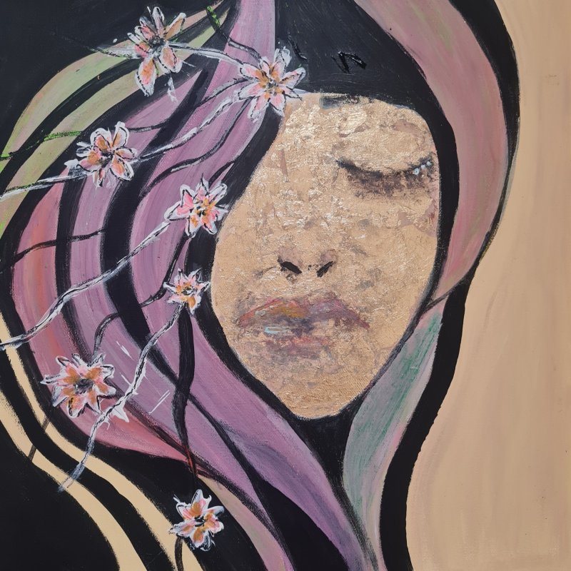 Lady, Painting Szilvia Milanović