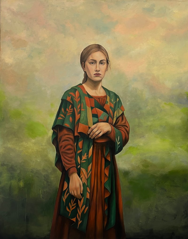 Portrait of a woman, Painting Marina  Dobric