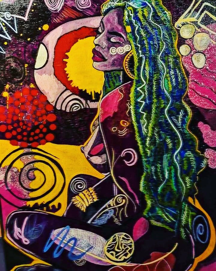 Inspiracija, Slika Purple Art