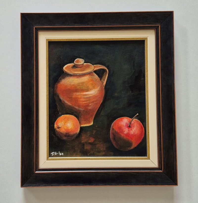 Ulje na platnu - Mrtva priroda, prelepa slika, Painting Dusko Dule