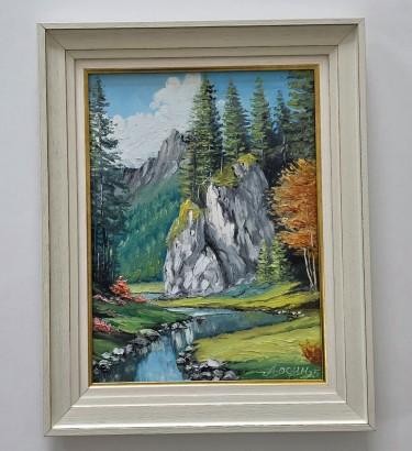 Oil on canvas - Heart of Nature, beautiful painting