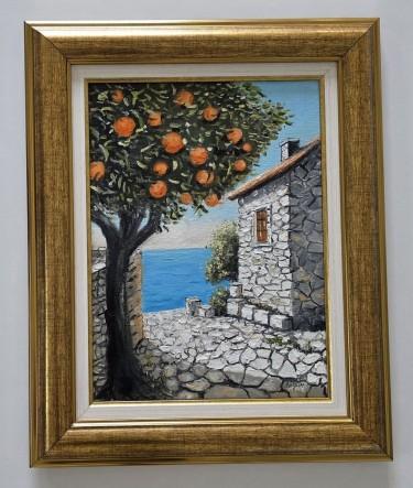 Ulje na platnu - Mediteranski dan, prelepo