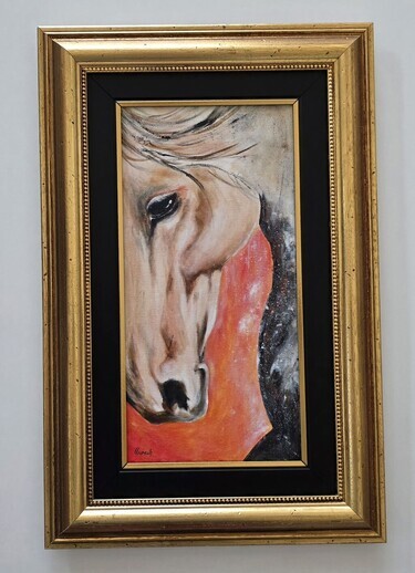 In Room: A Beautys Gaze - acrylic on canvas - Beautiful