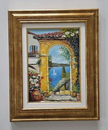 Ulje na platnu - Suncani mediteran, prelepo
