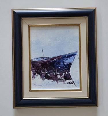 Oil on canvas - The Silence of the Boat