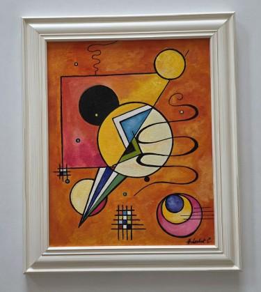 Oil on canvas - Abstraction 5, a beautiful painting