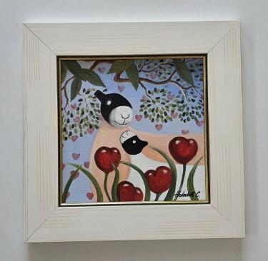 Oil on canvas - The Garden of Love