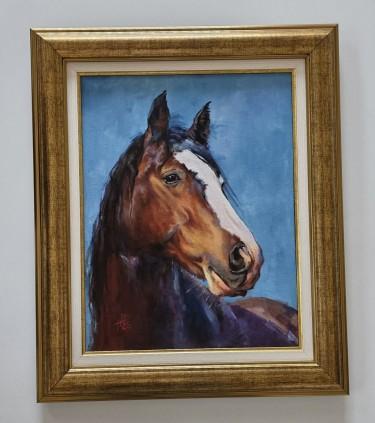 Oil on canvas - The Spirit of the Plain, a beautiful painting
