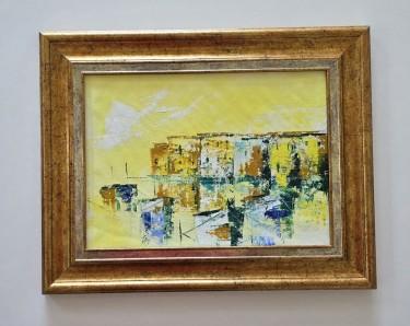 Oil on canvas - Sunny side, beautiful painting, Painting Dusko Dule