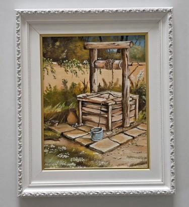 Oil on canvas - The Forgotten Well, a beautiful painting