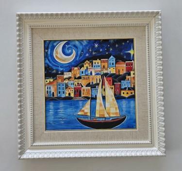 Image - Moonlight Watch, acrylic on canvas