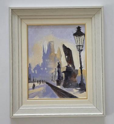 Oil on canvas - Charles Bridge, Prague
