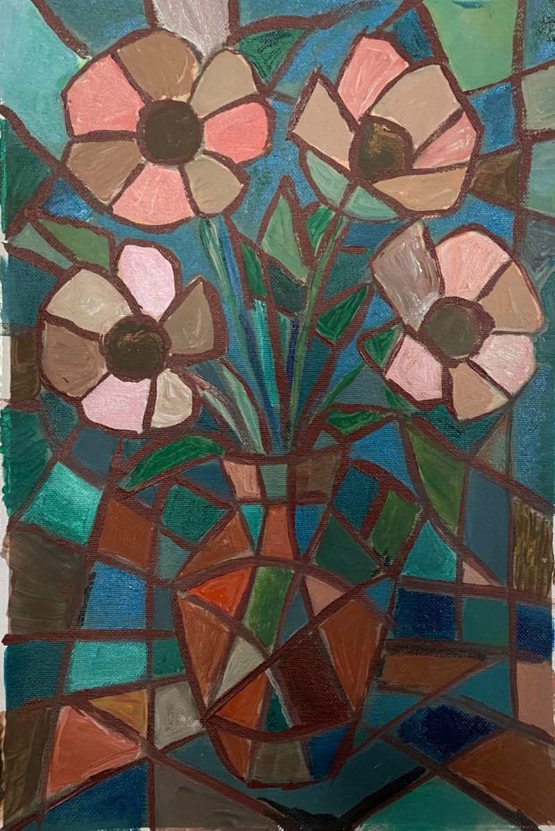 Lines that smell, Painting Biljana Pejcic