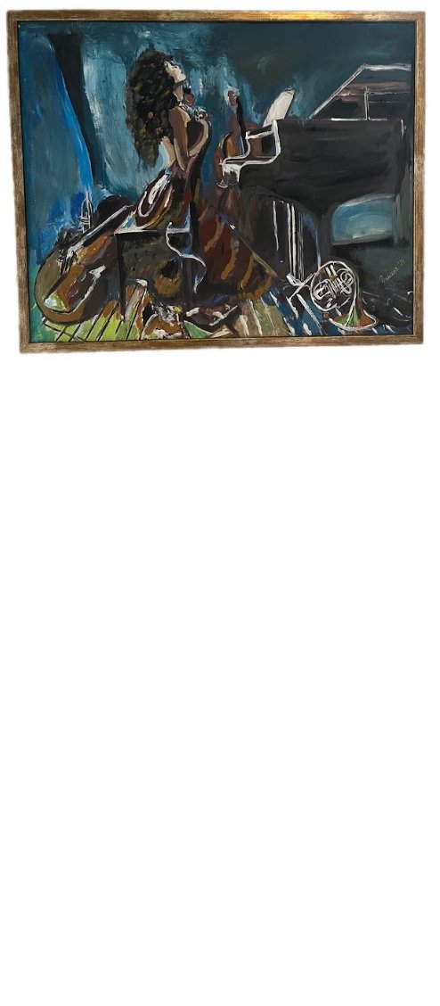 Pianist, Painting Biljana Pejcic