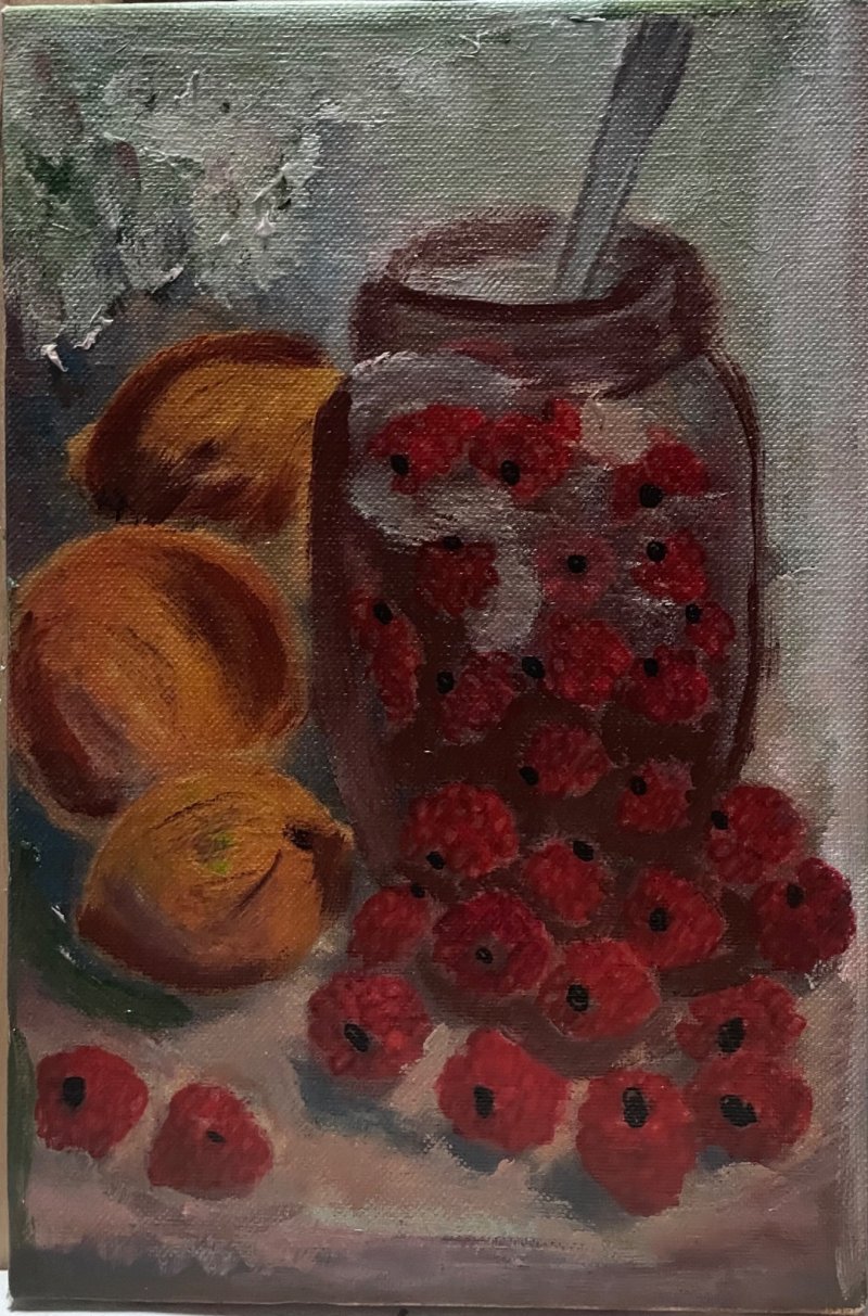 poetry in red, Painting Biljana Pejcic