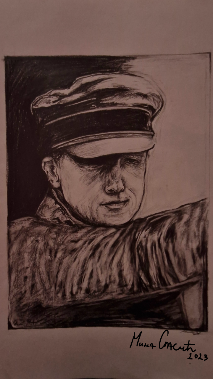 Soldier, Drawing Mina Spasić