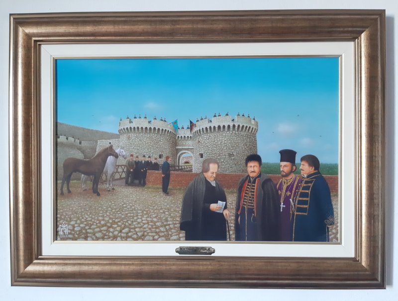Vostani Serbije, Slika Milenko Perić