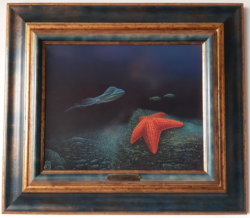 Asteroidea, Painting Milenko Perić