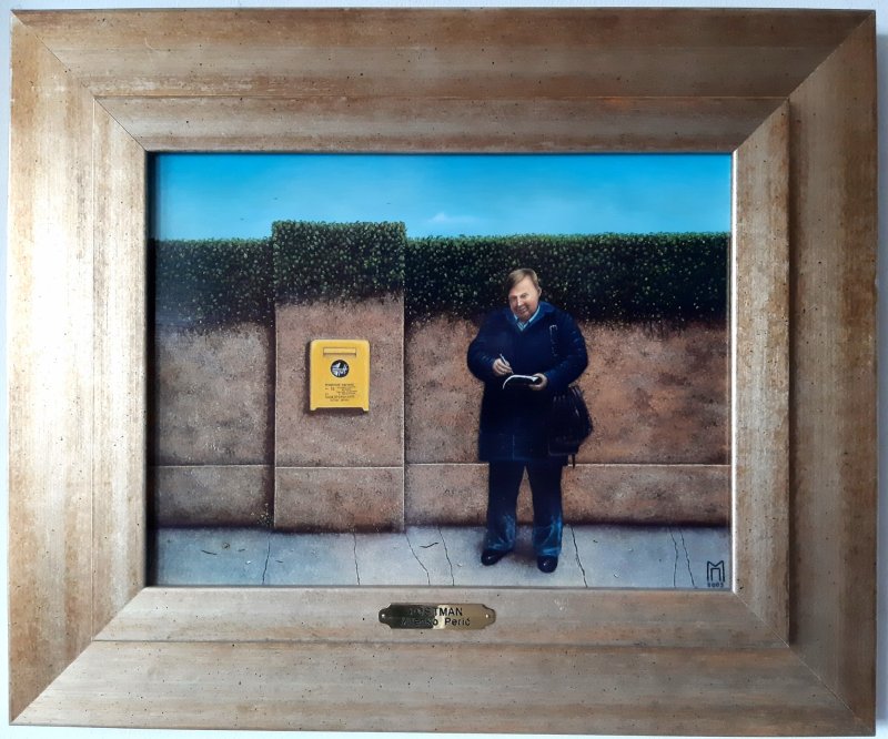 Postman, Painting Milenko Perić
