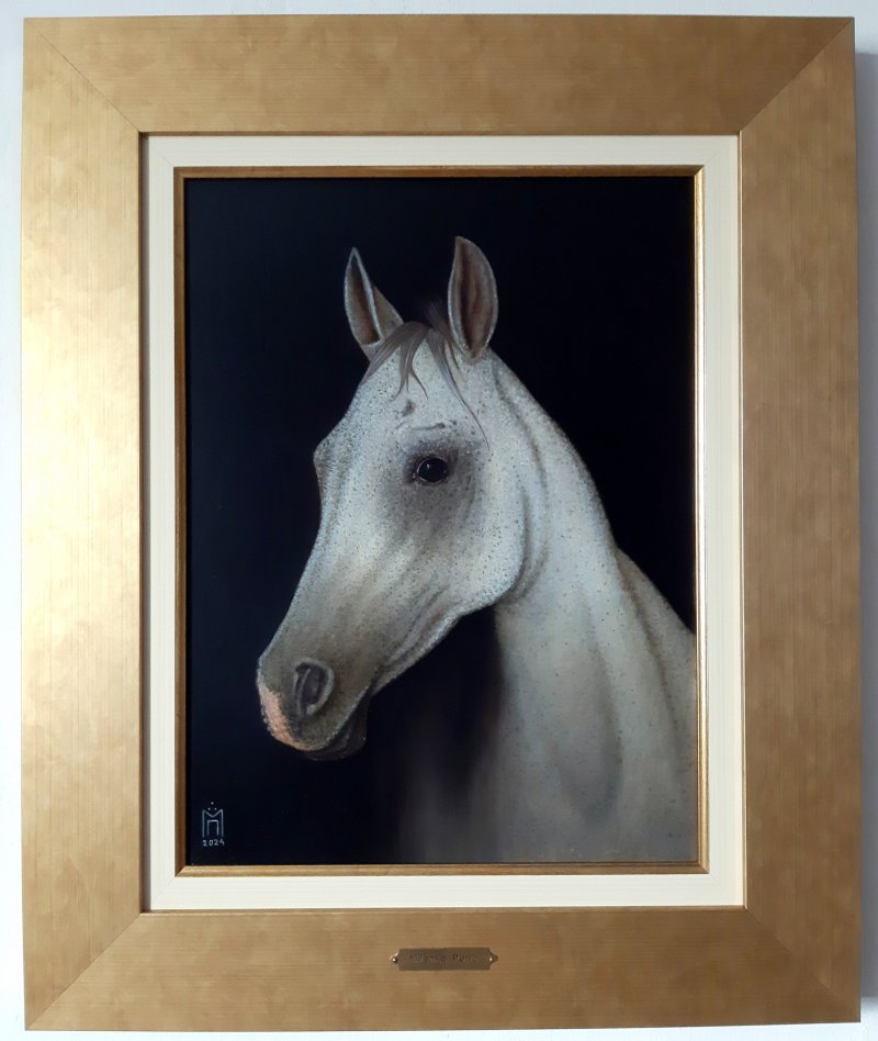Horse, Painting Milenko Perić