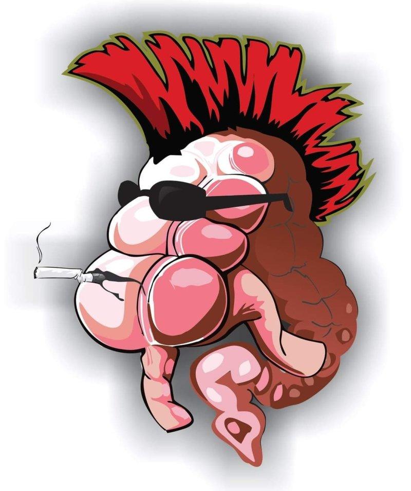 Punk rock appendix, Digital Art bogdan stojkovic