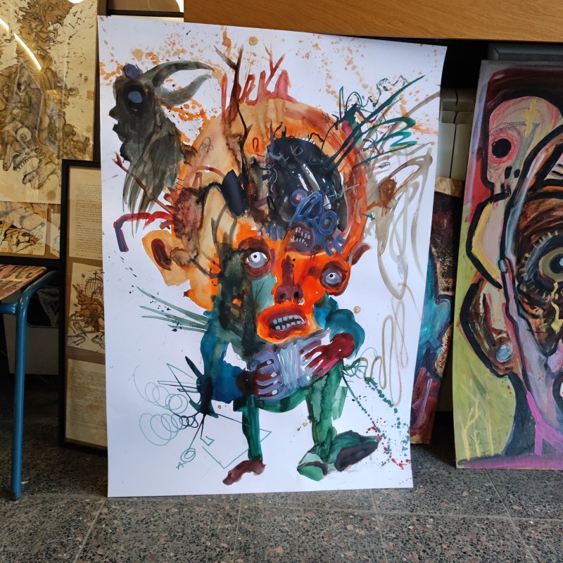 Harmoni kaš, Painting Marko Kulinović