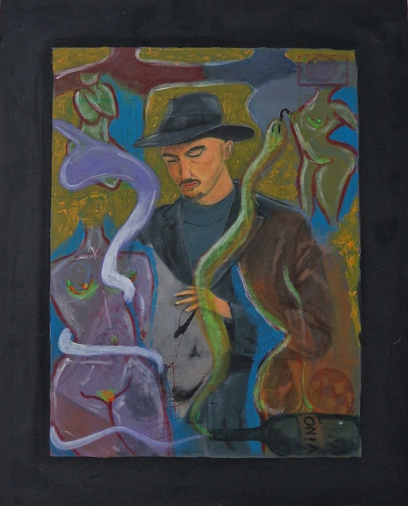 Paintings on canvas- Metamorphosis, Painting Yenart