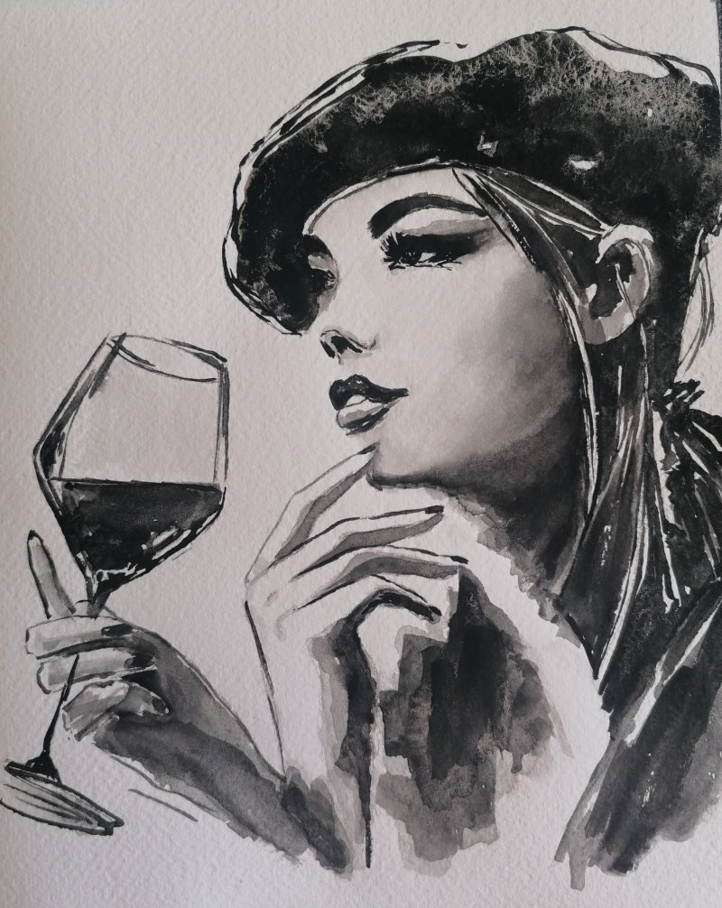 Vino, Slika Zorica Bugarski